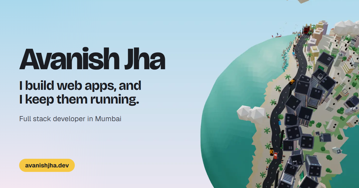 Avanish Jha — Java Full Stack Developer · Spring Boot, Angular, Next.js